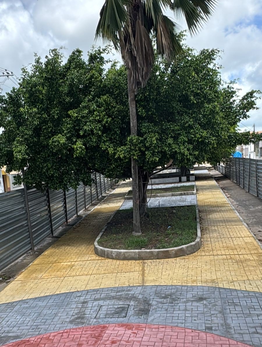 Vista geral da reurbanização