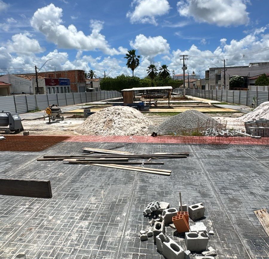 Material de obra acumulado